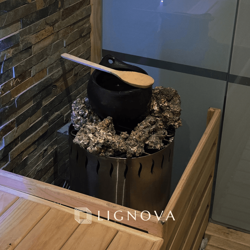 Generador y accesorios para sauna