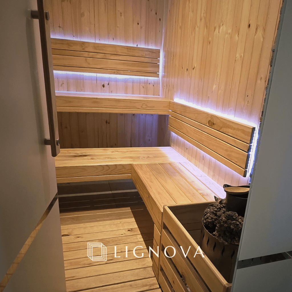 Sauna en pino Bogota