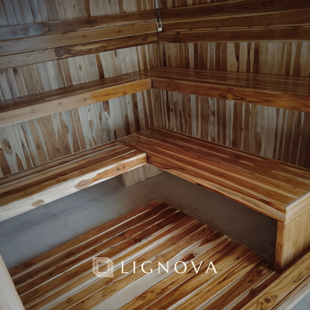 Sauna en teca Bogota